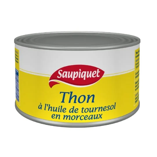 Thon en morceau à l'huile