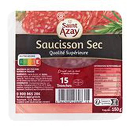 Saucisson sec 15 tranches