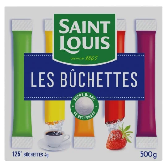 Bûchettes de sucre x 125 - coffret de