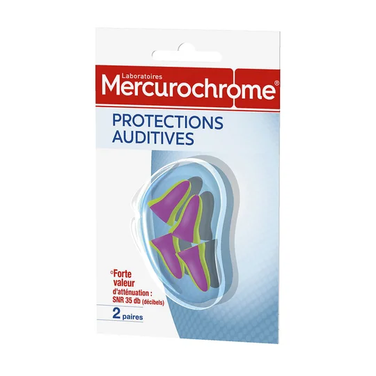 Protections auditives - 2 paires