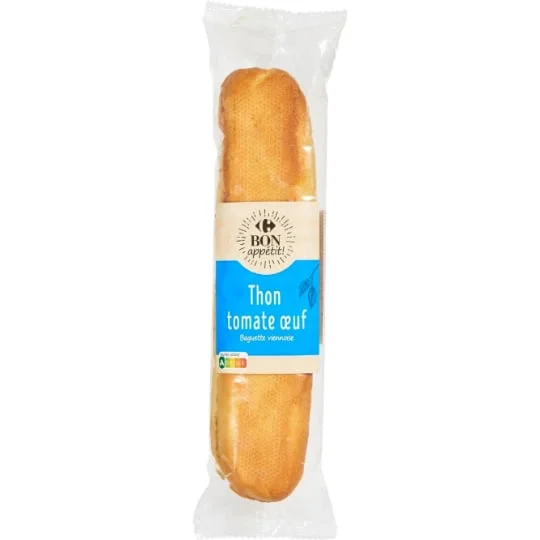 Sandwich thon tomate oeuf