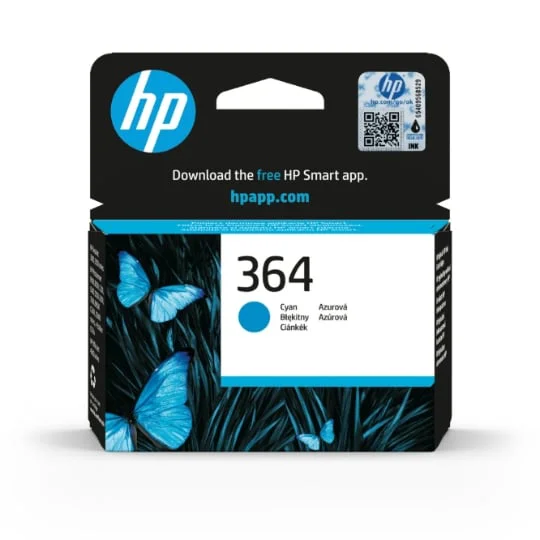 Cartouche d’encre 364 cyan authentique