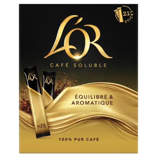 Café soluble équilibré et aromatique