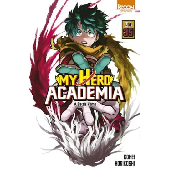 Manga My Hero Academia Tome 35 - Battle flame