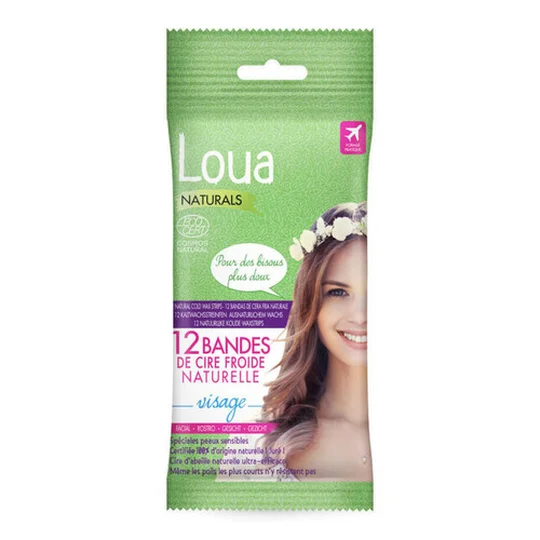 12 Bandes Naturelles Cire Froide 12 x