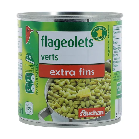 Flageolets verts extra fins