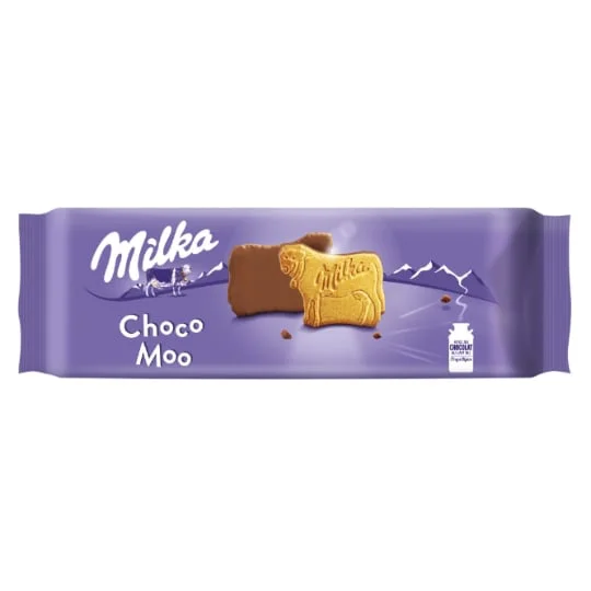 Biscuits nappés au chocolat au lait Choco Moo
