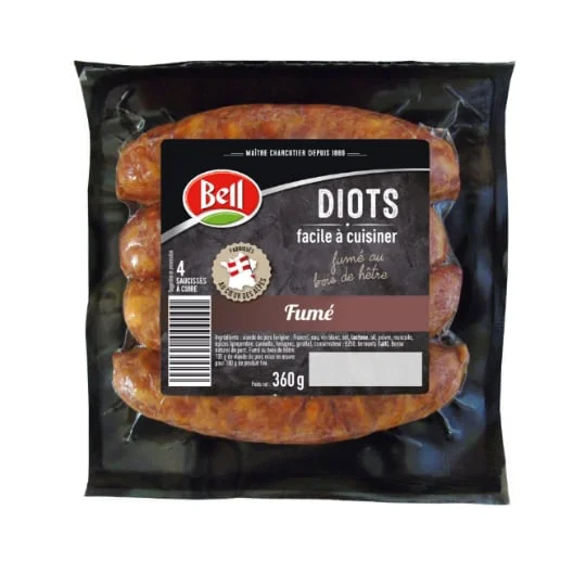Saucisses Diots de Savoie fumés