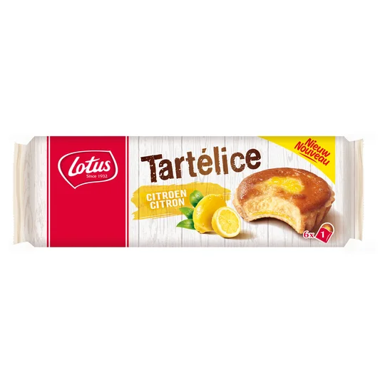 Tartélice citron Lotus