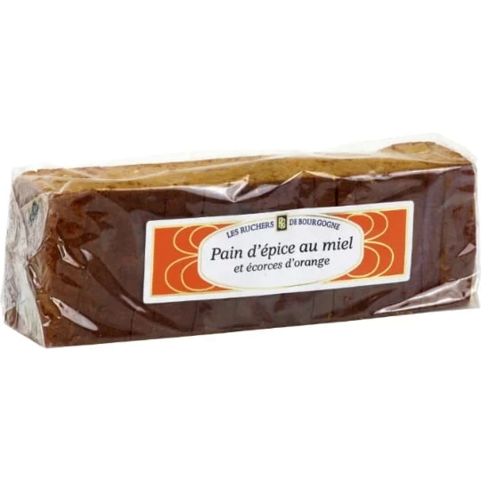 Pain d'épices miel écorces d'orange