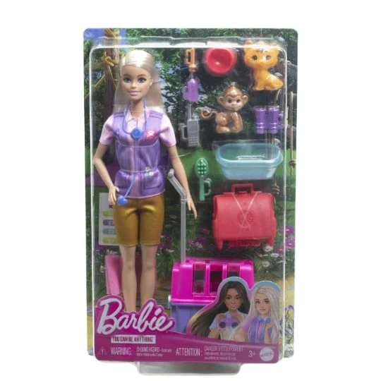 Poupée Barbie sauveuse d'animaux