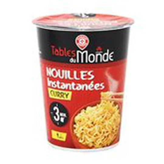 Nouilles Asiatiques Curry cup