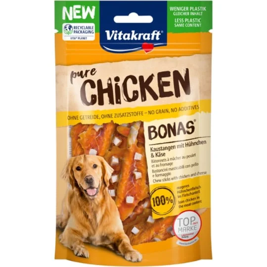 Récompenses pour chien filet de poulet et fromage