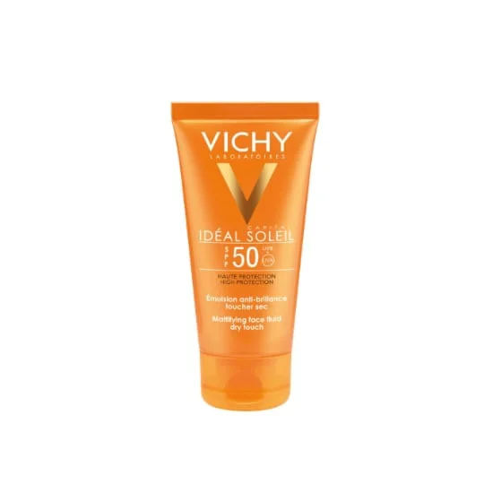 Protection solaire émulsion toucher sec SPF50+