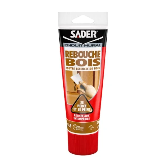 Enduit mural rebouche bois