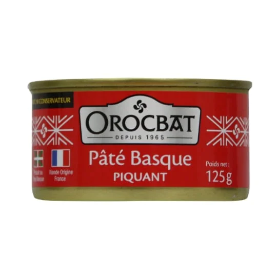 Pâté basque piquant