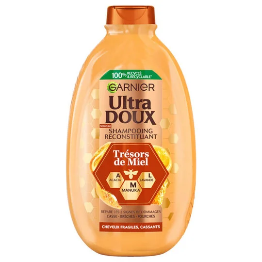 Garnier ultra doux trésor miel shampooing
