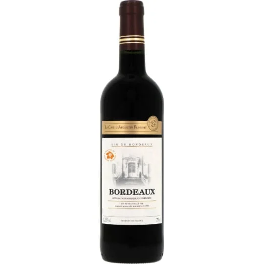 Vin Rouge Bordeaux AOP Bordeaux