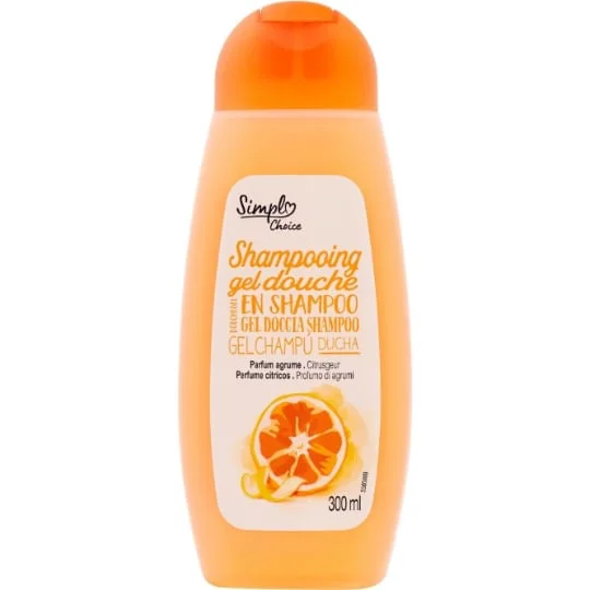 Gel douche shampooing agrume