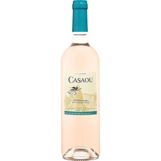 Vin Casaou Méditerranée rosé IGP