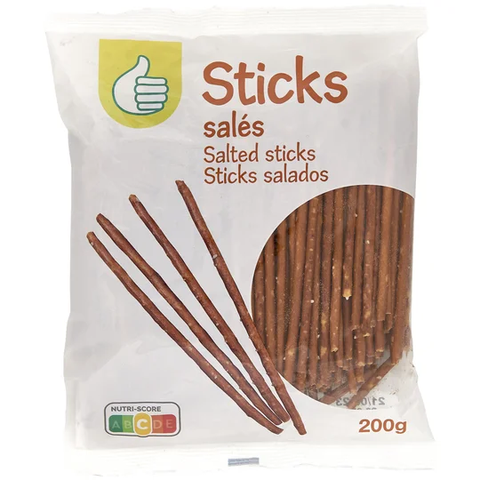 Biscuits sticks salés