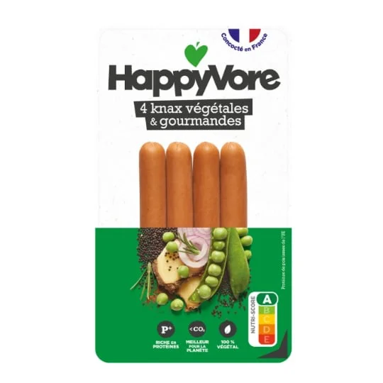 Saucisse végétale knax
