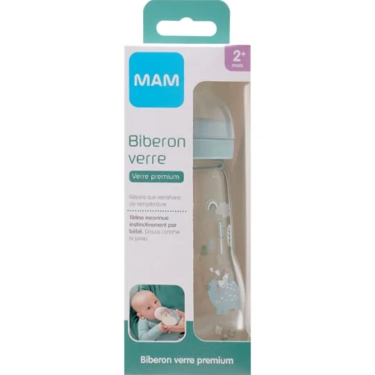 Biberon en Verre Aqua