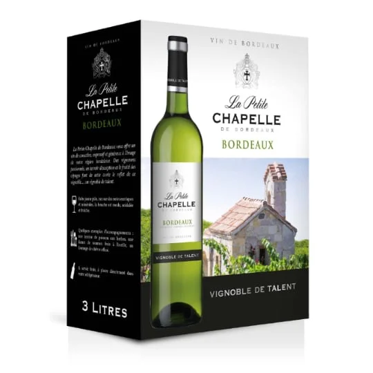 AOC Bordeaux Blanc La petite chapelle de Bordeaux