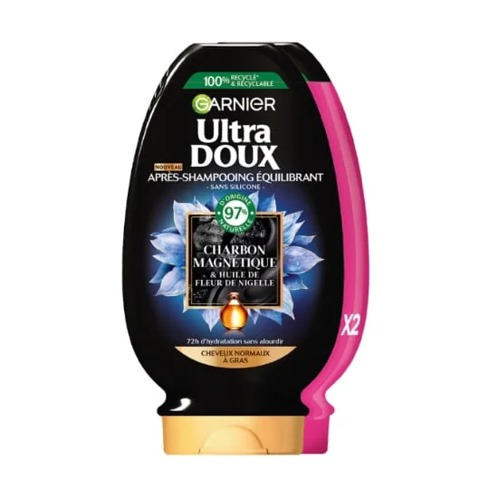 Après-Shampoing Charbon Magnétique