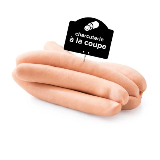 Saucisse de Francfort fumée