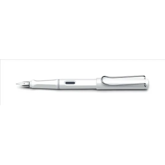Stylo Plume Safary Blanc 23Cm