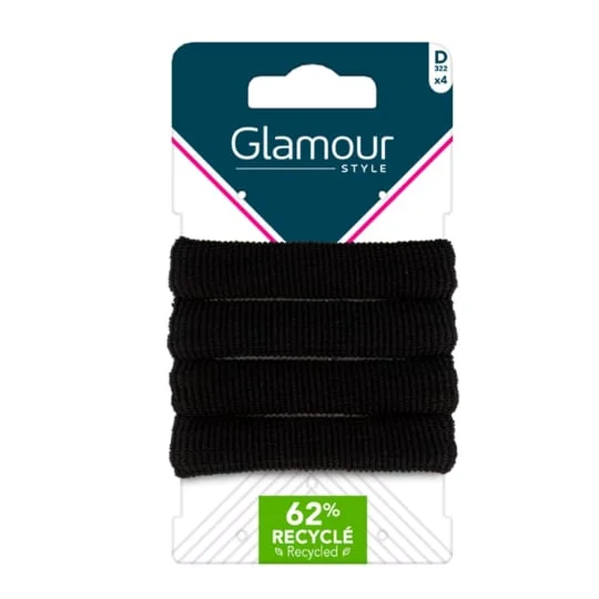 Elastiques en Mousse Noir