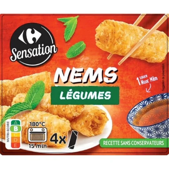 Nems légumes
