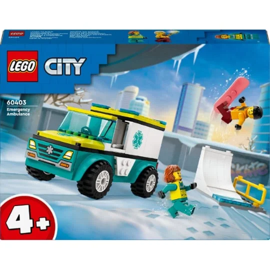 City L’Ambulance de Secours et le Snowboardeur 60403