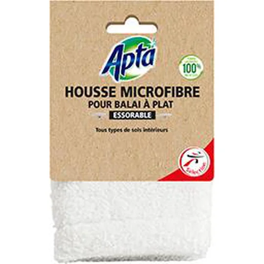 Housse microfibre pour balai à plat essorable