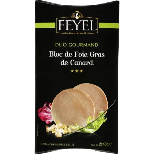 Bloc de foie gras de canard