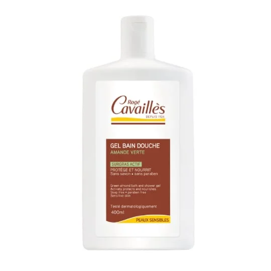 Gel douche surgras amande verte