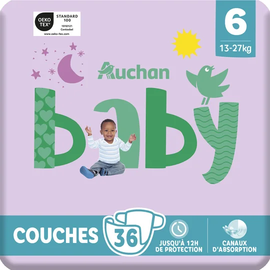 Couche taille 6 (13-27kg)