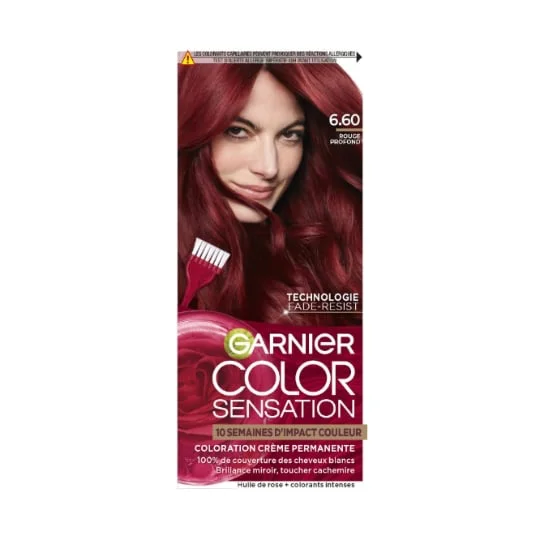 Coloration Cheveux Permanent Rouge Profond