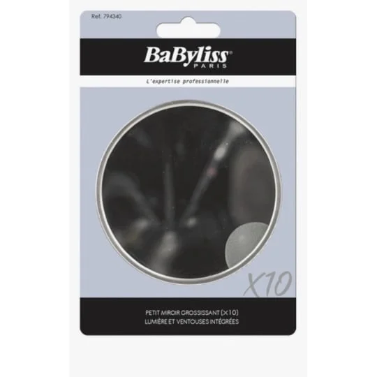 Petit miroir lumineux avec ventouse