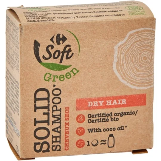Shampoing solide cheveux secs