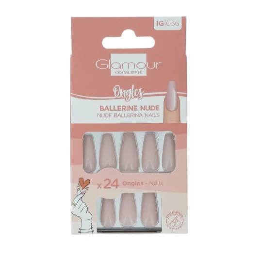 Faux Ongles Ballerines Nude