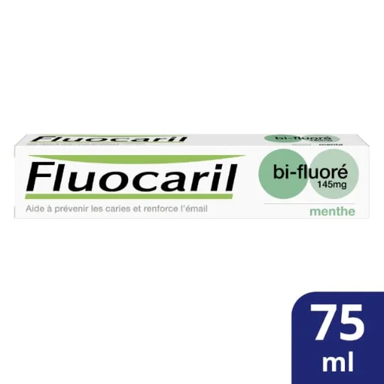 Dentifrice menthe bi-fluoré