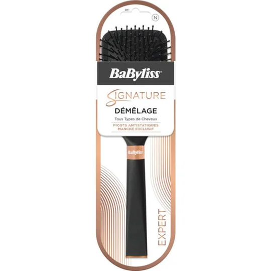 Brosse à cheveux Paddle Signature Noir
