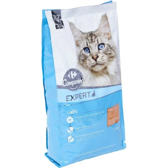 Croquettes pour chat light au poulet