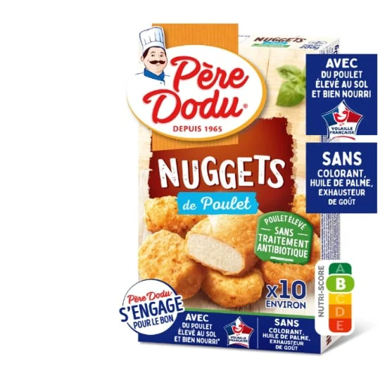 Nuggets de poulet Bio