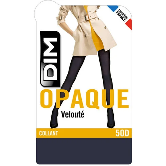 Collant 50D Marine Opaque Veloutés Taille 1/2