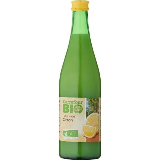Jus de citron bio
