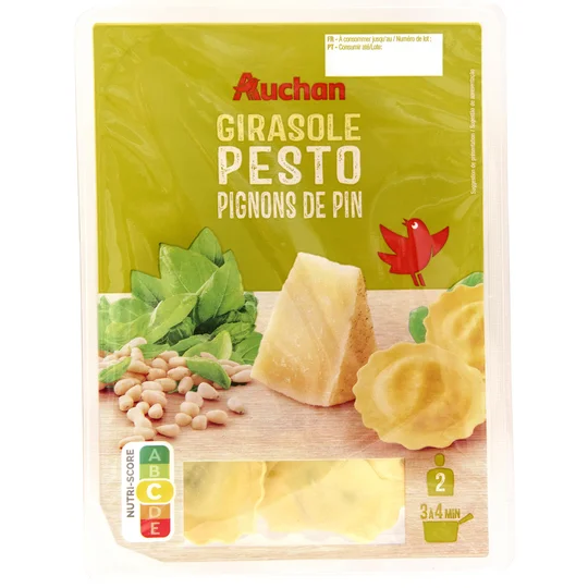 Girasole farcie au pesto et pignon
