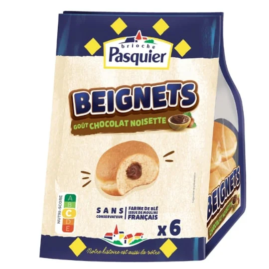 Beignets Chocolat noisette - x6